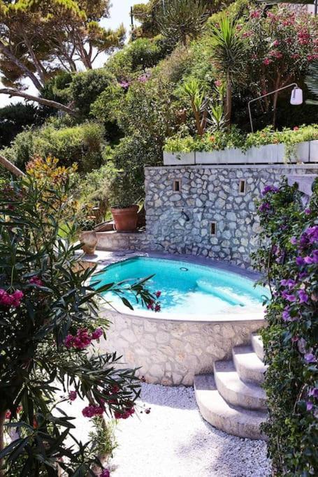 Villa Cisterna Capri, Private Beach Front Property With Pool Εξωτερικό φωτογραφία