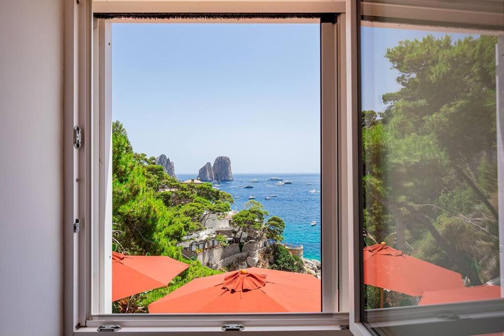 Villa Cisterna Capri, Private Beach Front Property With Pool Εξωτερικό φωτογραφία
