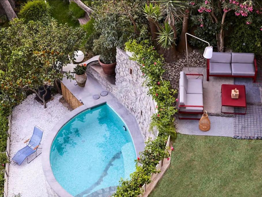 Villa Cisterna Capri, Private Beach Front Property With Pool Εξωτερικό φωτογραφία